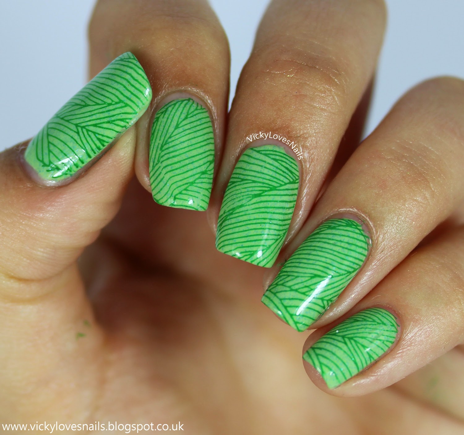 Vicky Loves Nails!: Born Pretty Store Review - Stamping Plate M89