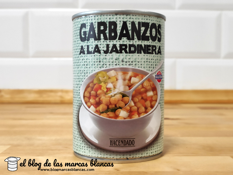 Garbanzos a la jardinera HACENDADO (Mercadona) el blog de las marcas
