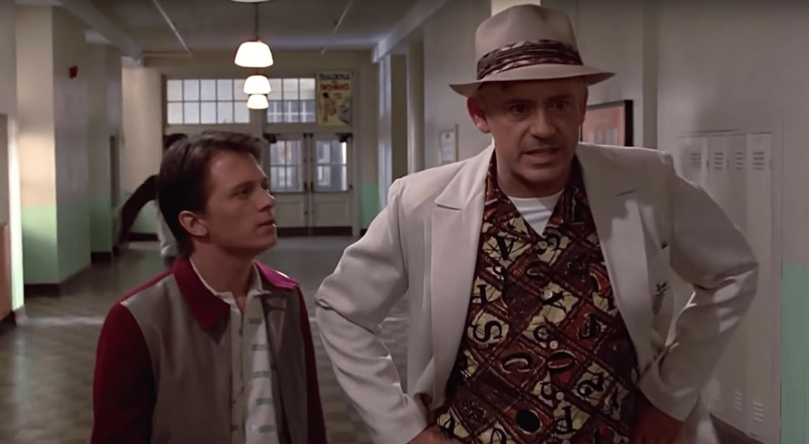 Robert Downey Jr and Tom Holland in Back to the Future | Zurück in die Zukunft Deep Fake 