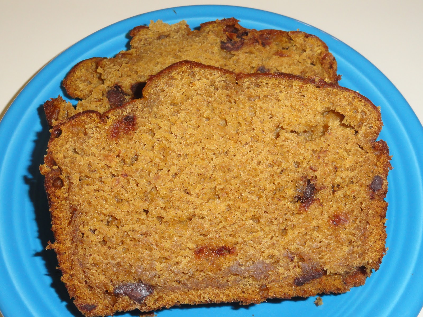 Hungry Hintons Copycat Kneaders Pumpkin Chocolate Chip Bread
