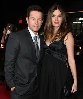 Mark Wahlberg with Wife
