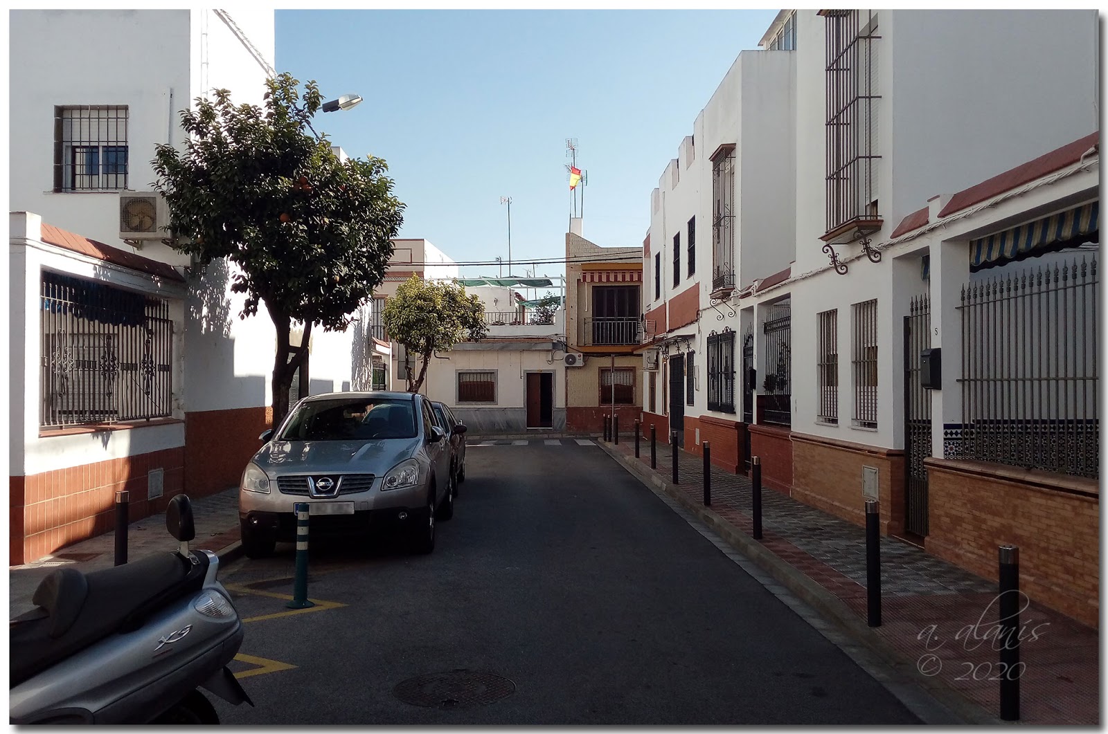 Dos Hermanas Ayer y Hoy. Calle Almazara
