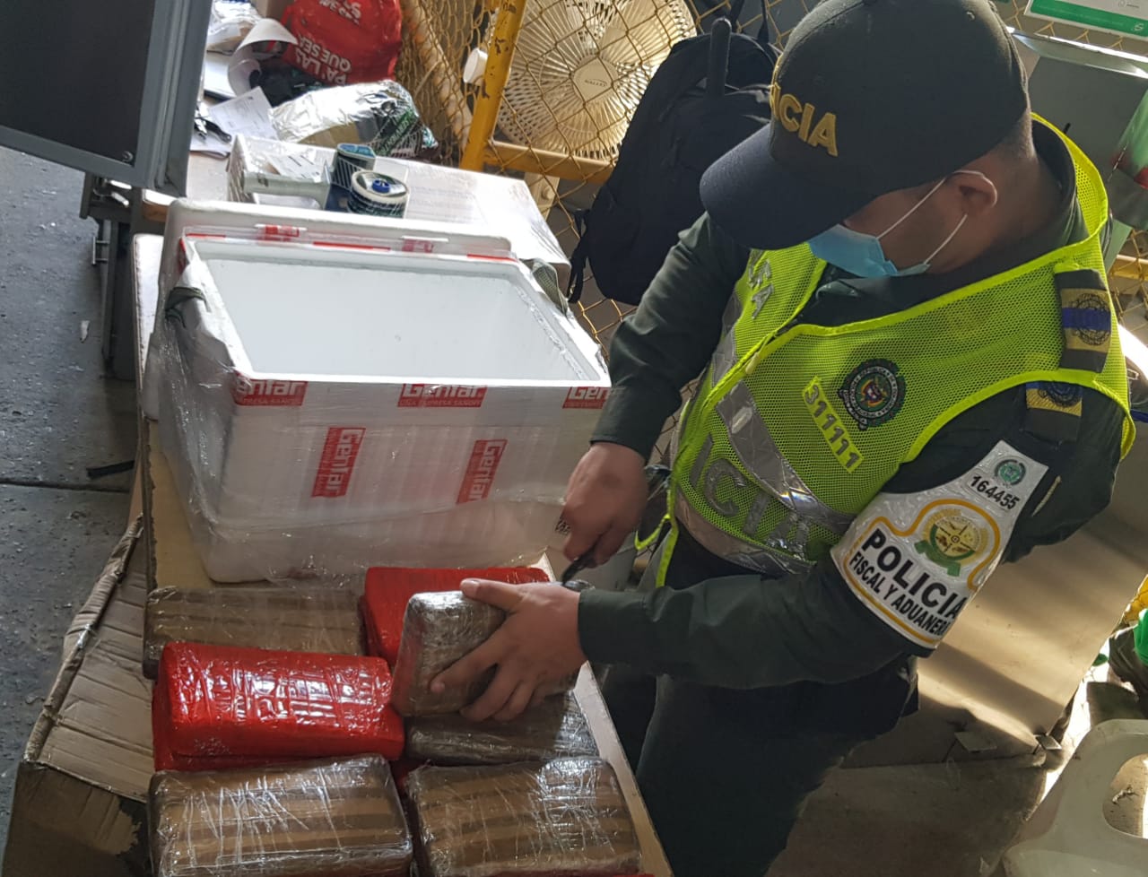 Polfa Cesar incauta 19 panelas de marihuana, en la vía Valledupar - Bosconia Polfa Cesar incauta 19 panelas de marihuana, en la vía Valledupar - Bosconia