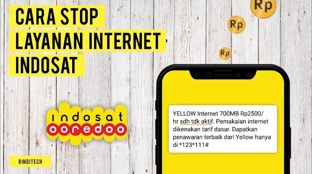 Cara Berhenti Semua Paket Internet Indosat