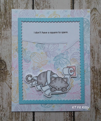 I don't have a square to spare by KT Fit Kitty features Beautiful Wings, Naughty Newton, Newton's Day Dream, and Speech Bubble by Newton's Nook Designs; #newtonsnook