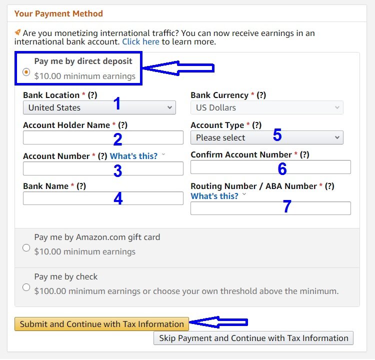 كيفية التسجيل في موقع أمازون للتسويق بالعمولة (أفليت) خطوة بخطوة