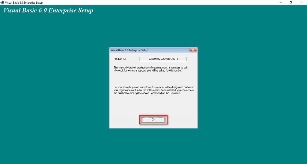 Step 8 - Install Visual Basic 6 Step 8 - Install Visual Basic 6