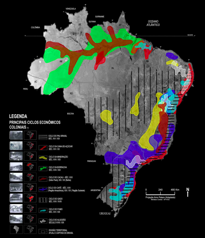 Brasil Principais Ciclos Econômicos Coloniais Geografia Total™ Brasil Principais Ciclos Econômicos Coloniais Geografia Total™