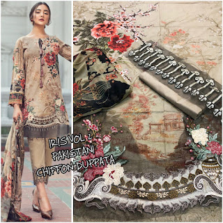 Iris vol 1 Lawn Embroidered Pakistani Suits wholesaler