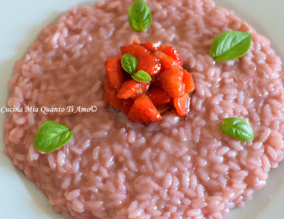 Risotto alle fragole