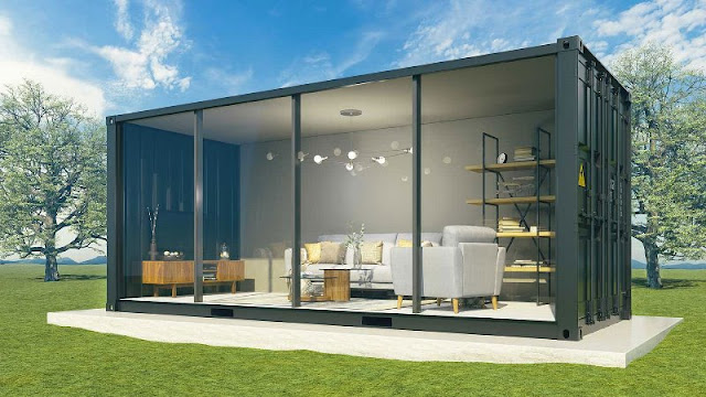 rumah kontainer desain rumah kontainer
