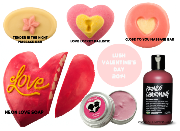 LUSH Valentine's Day 2014 collection