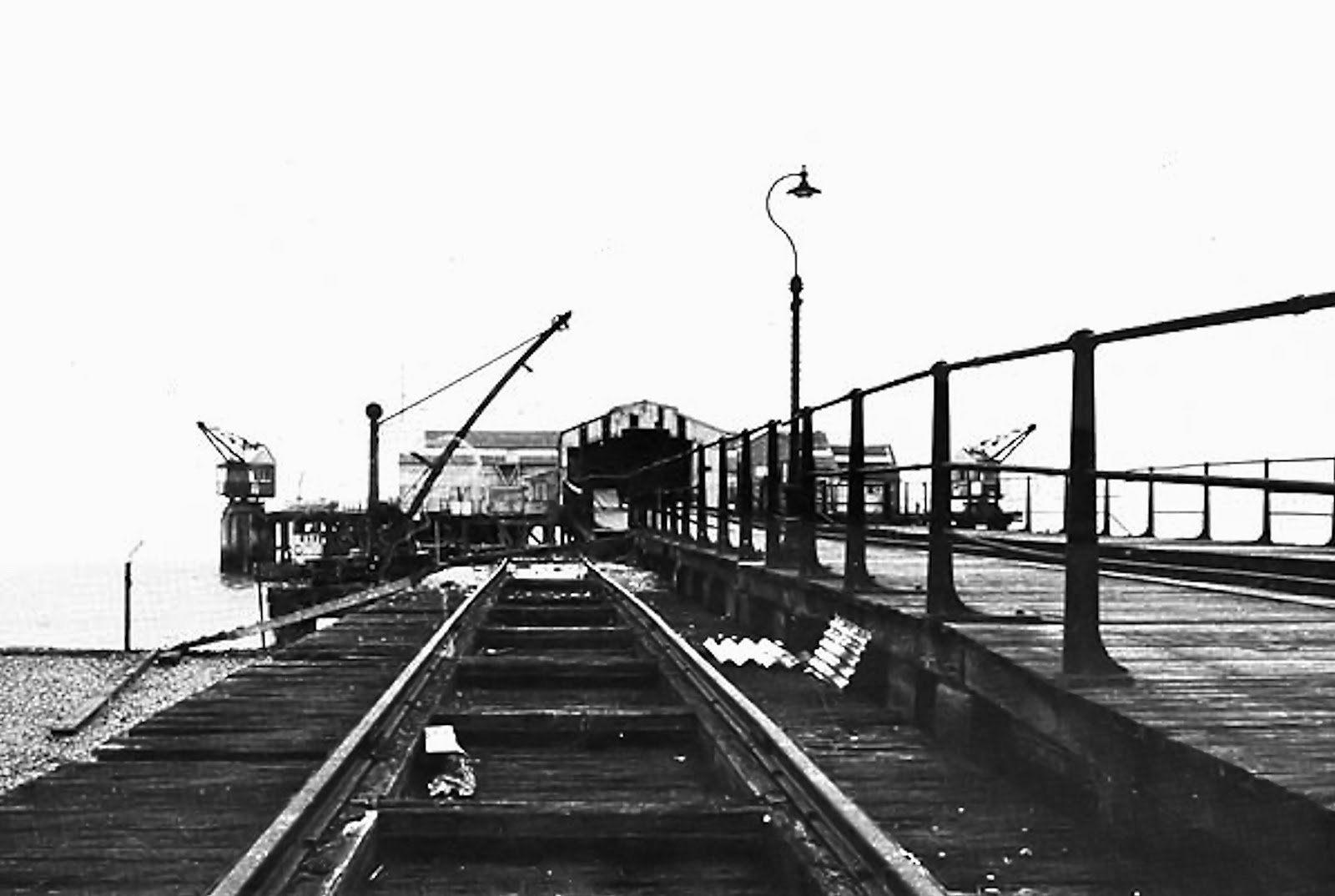 Stokes Bay Pier approach