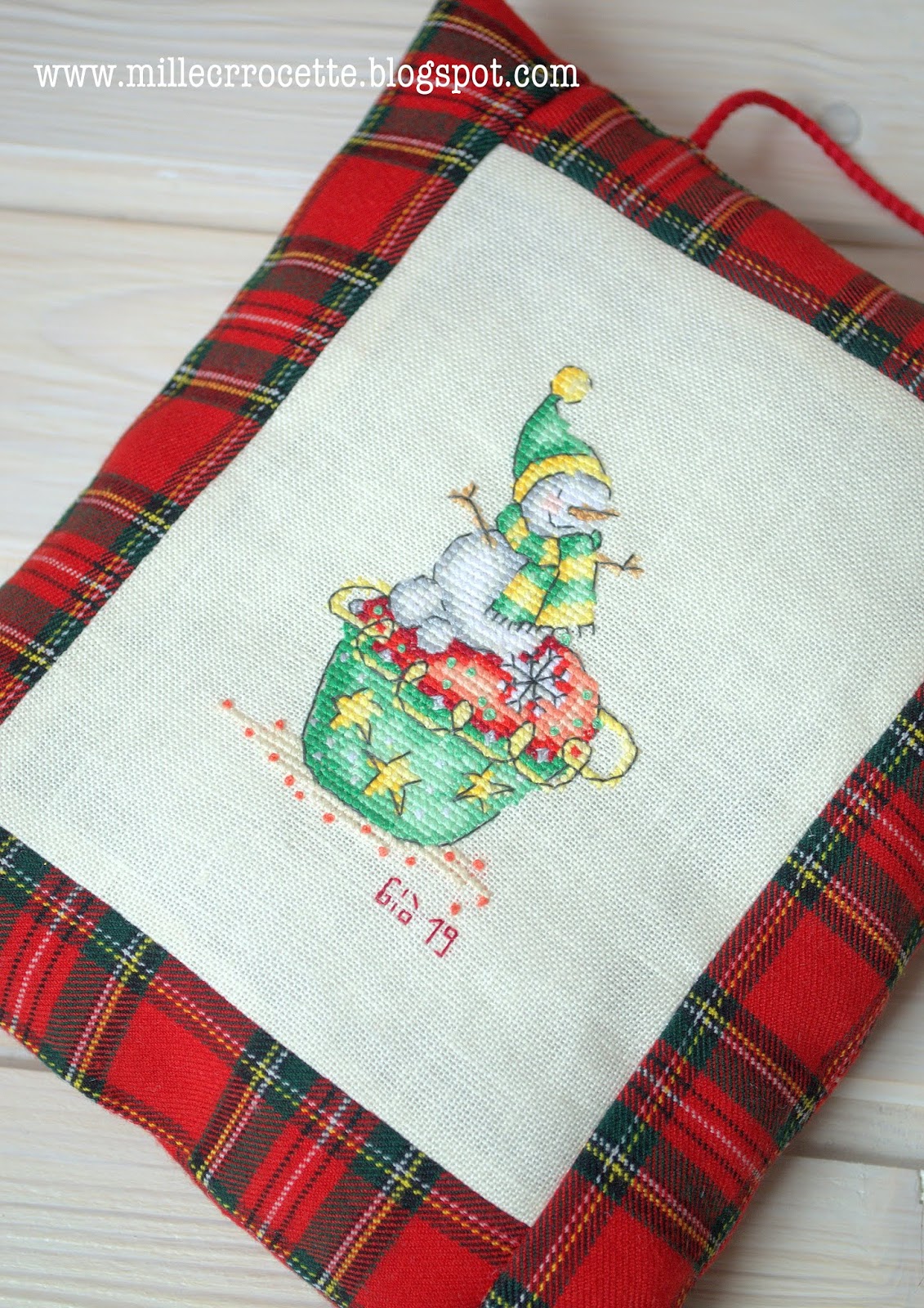 puntocroce e fantasia lo scozzese, un po' retrò