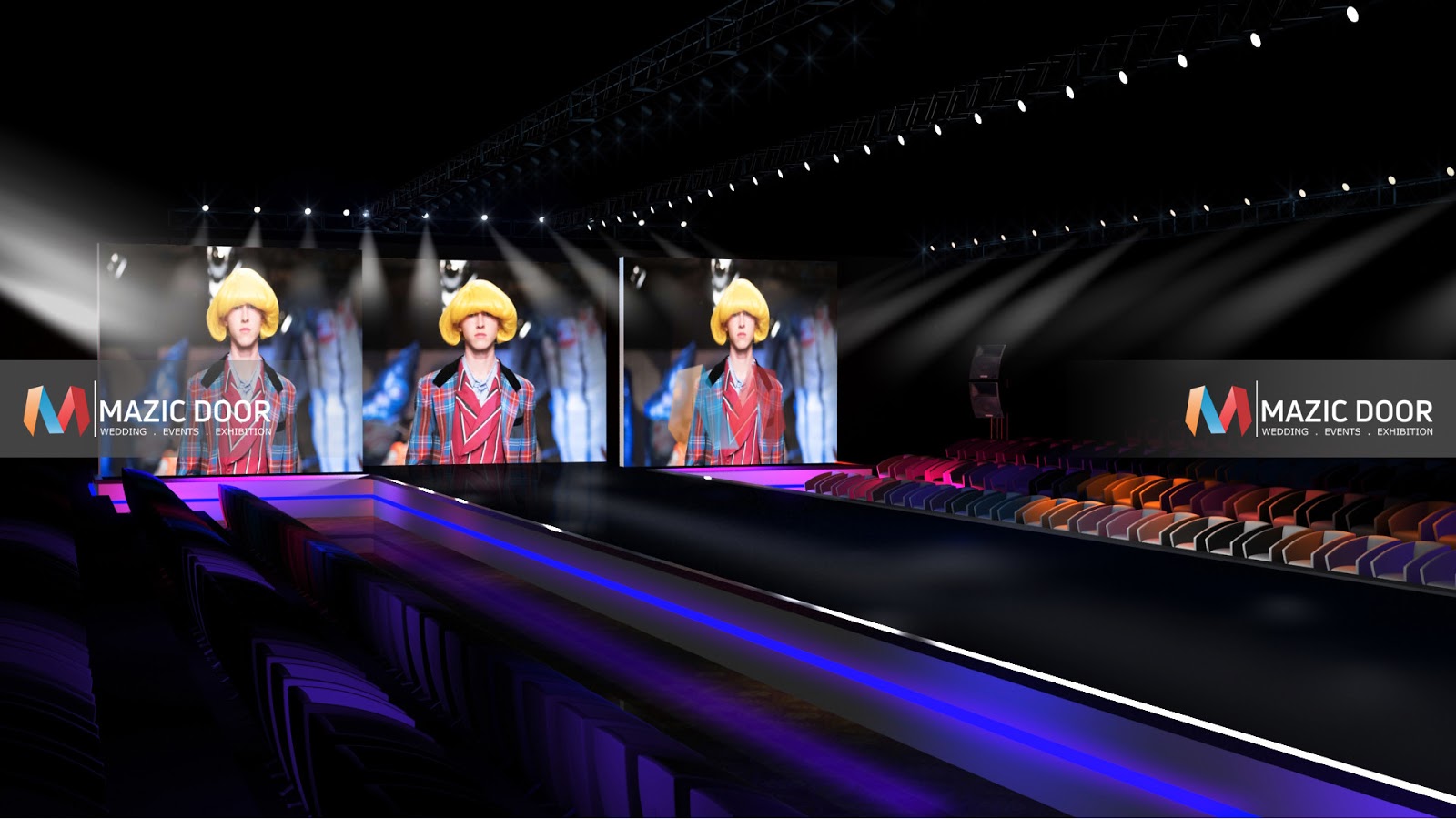 Stage Designs For Fashion Show