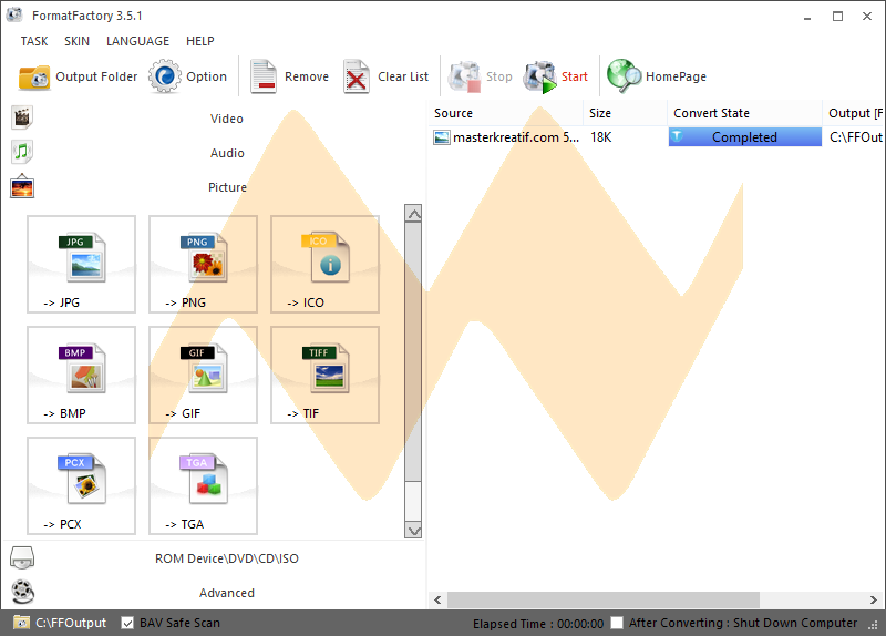 Format Factory 3.5.1 Format Factory 3.5.1