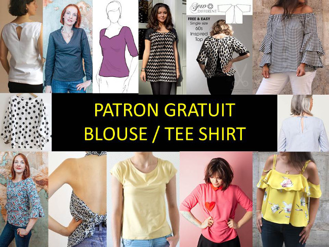 Patron Tee-shirt Gratuit à Télécharger Enfant bettinaelcreation.com