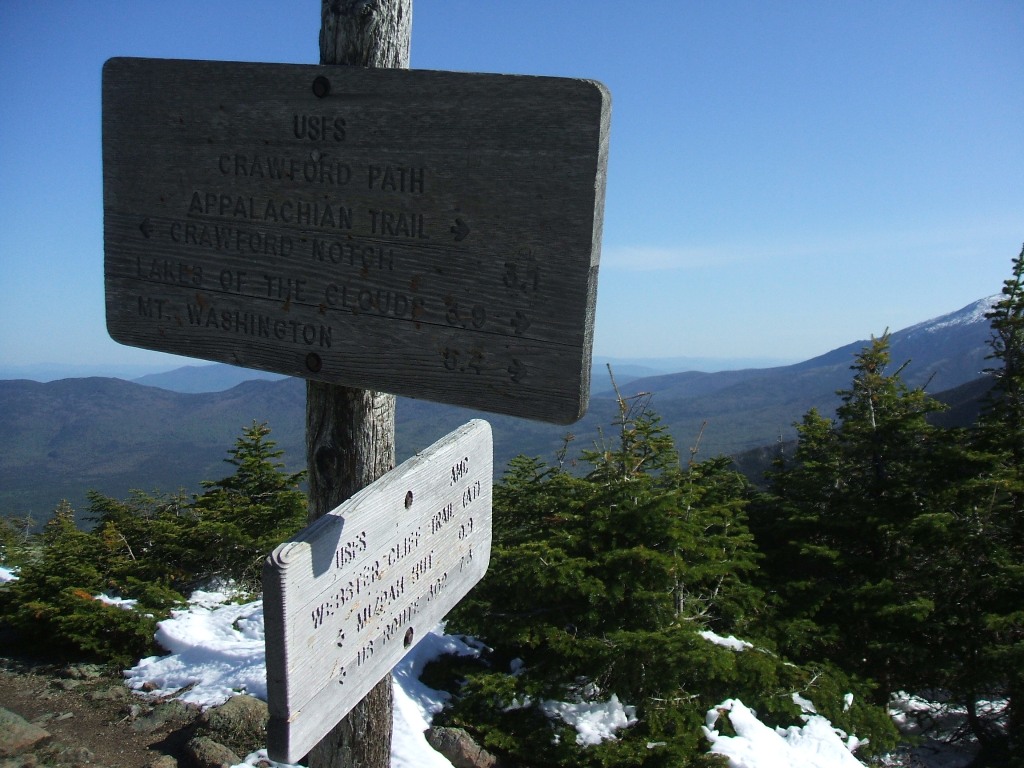 Into the Sky Hole Mt. Pierce and Mt. Jackson, May 28, 2013, White Mountain National Forest