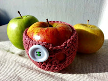 Funda para manzana a crochet
