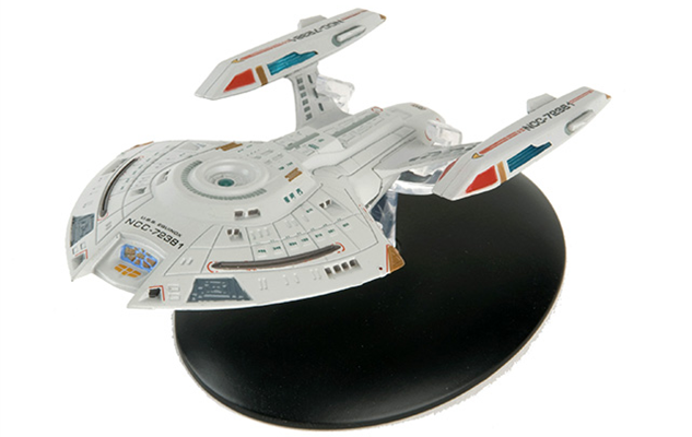 colección oficial de naves Star Trek, star trek, U.S.S. Equinox NCC-72381