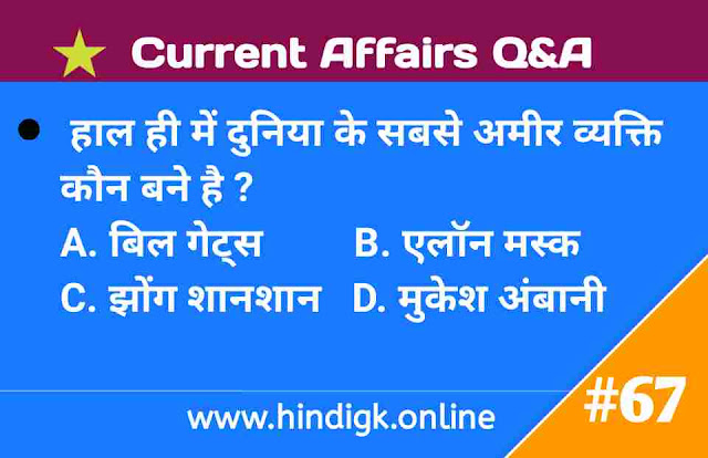 9 January 2021 Current Affairs In Hindi