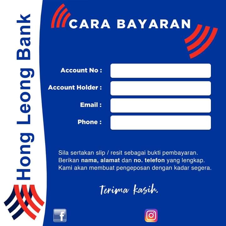 Koleksi Template Akaun Bank