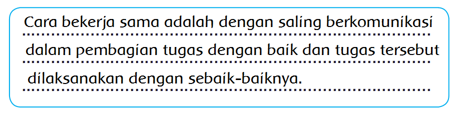 Pentingnya Bekerja Sama (159) BELAJAR KURIKULUM 2013