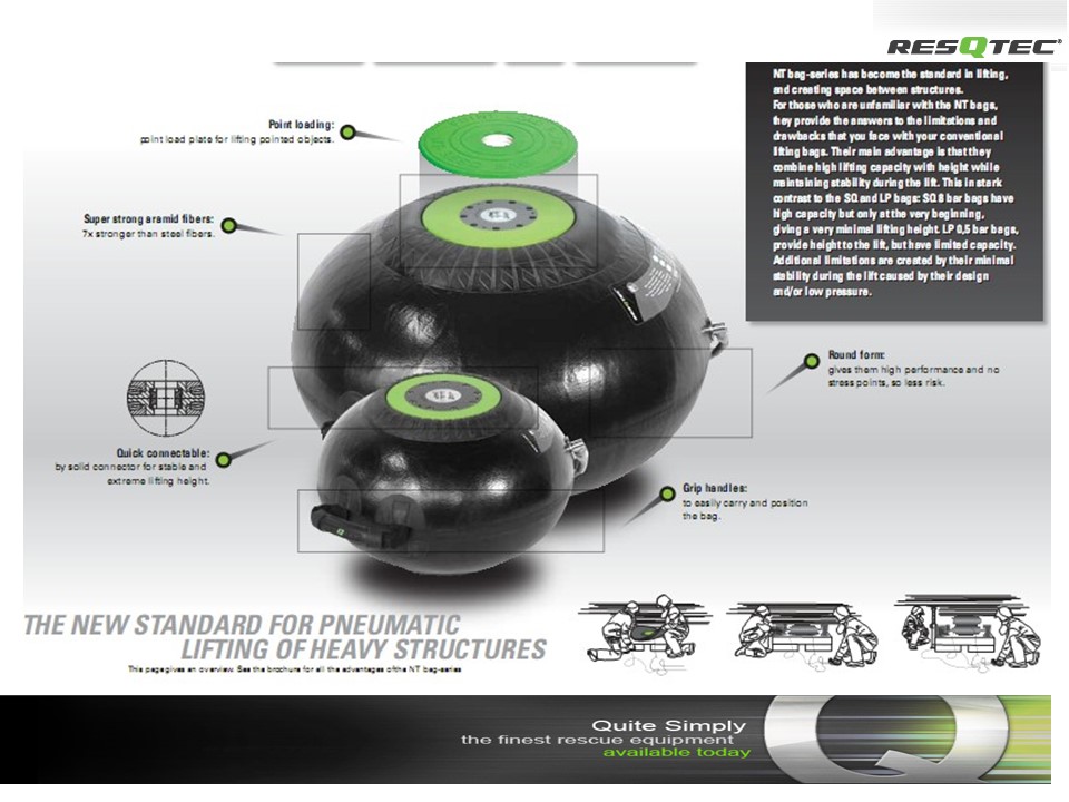 AIR LIFTING BAG (RESQTEC) BALAI BOMBA DAN PENYELAMAT RAWANG