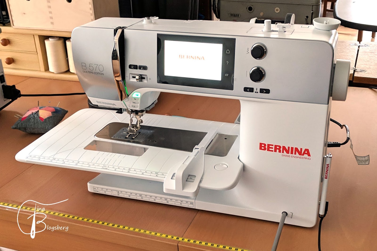 Tina Blogsberg Bernina B570 QE Testbericht