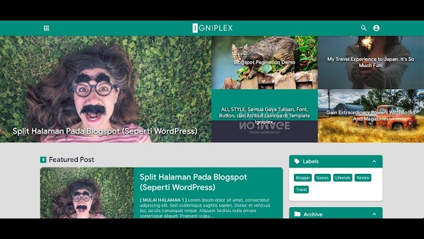 Download Igniplex Fixed v2.1 Template Blogger - Responsive Download Igniplex Fixed v2.1 Template Blogger - Responsive