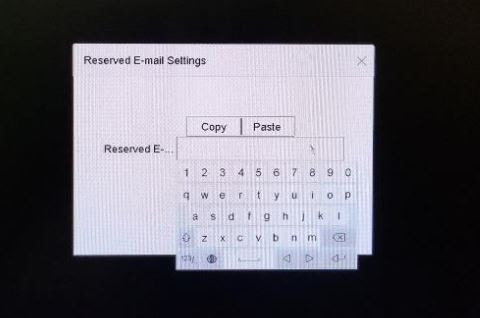 Reset the NVR password using Guarding Vision