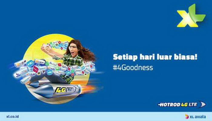 XL Percepat Penetrasi 4G LTE