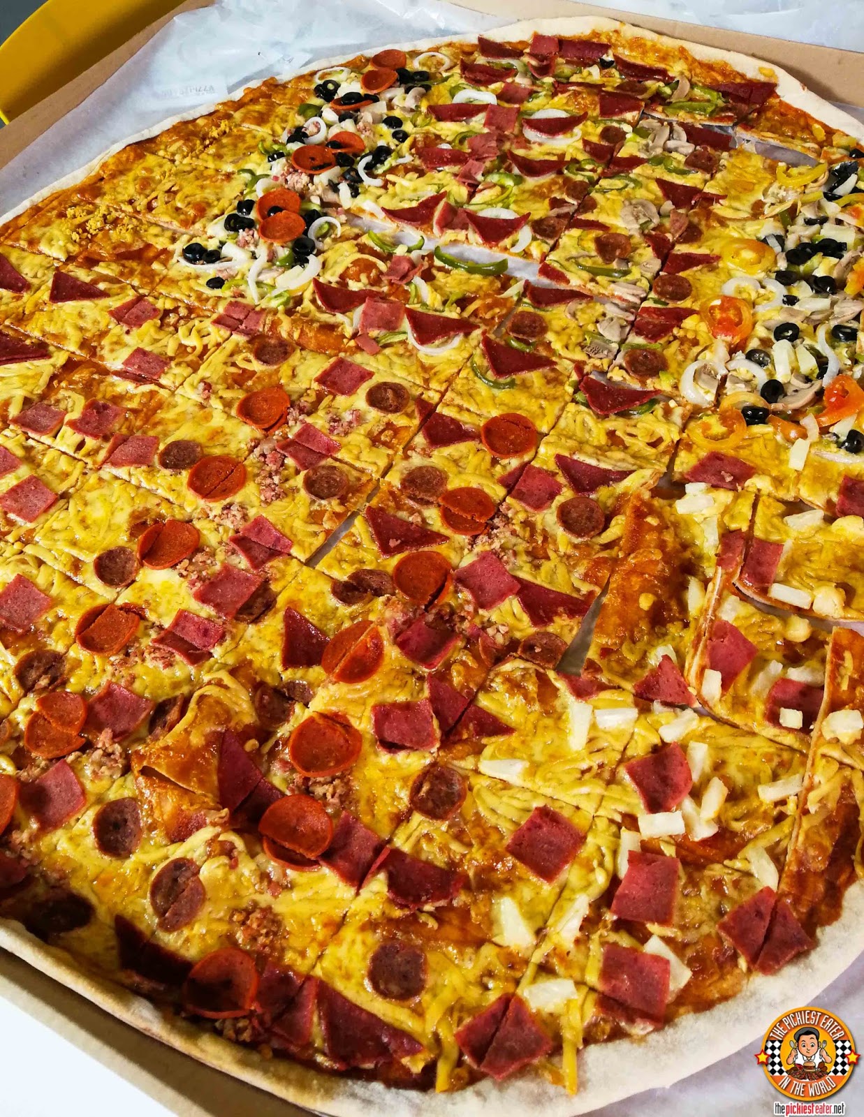 The Pickiest Eater In The World Big Guys Pizza Where They Make Them Big