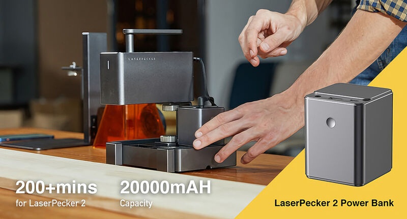 Últimas Tendencias: El grabador láser de mano LaserPecker 2 funciona en  cualquier superficie