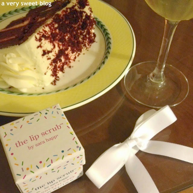 Sara Happ The Lip Scrub Exfoliator in Confetti Cake Review and Giveaway A Very Sweet Blog