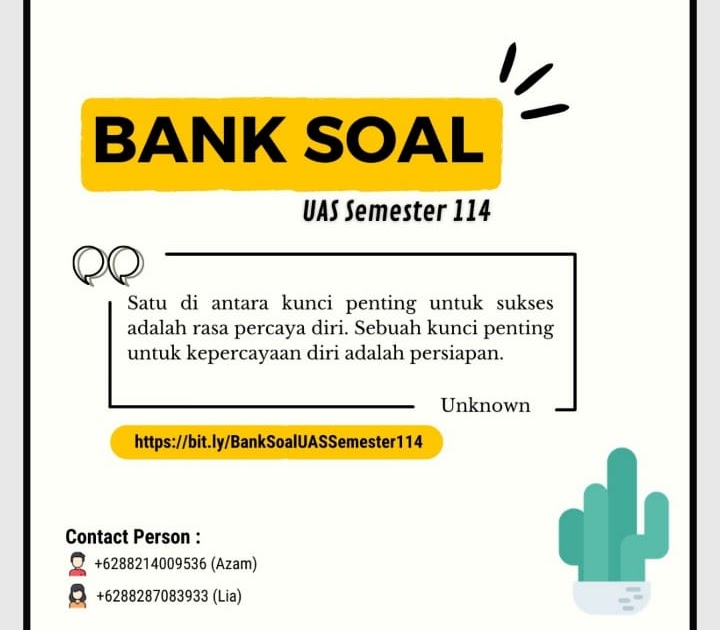 BANK SOAL UAS GENAP BEMP PENDIDIKAN FISIKA FMIPA UNJ BANK SOAL UAS GENAP BEMP PENDIDIKAN FISIKA FMIPA UNJ