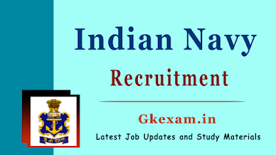 Indian Navy Recruitment 2021