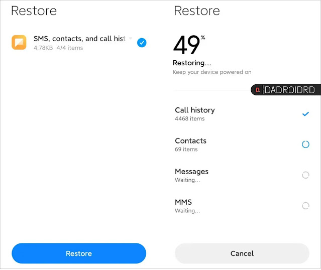 Cara Backup dan Restore Xiaomi / Redmi