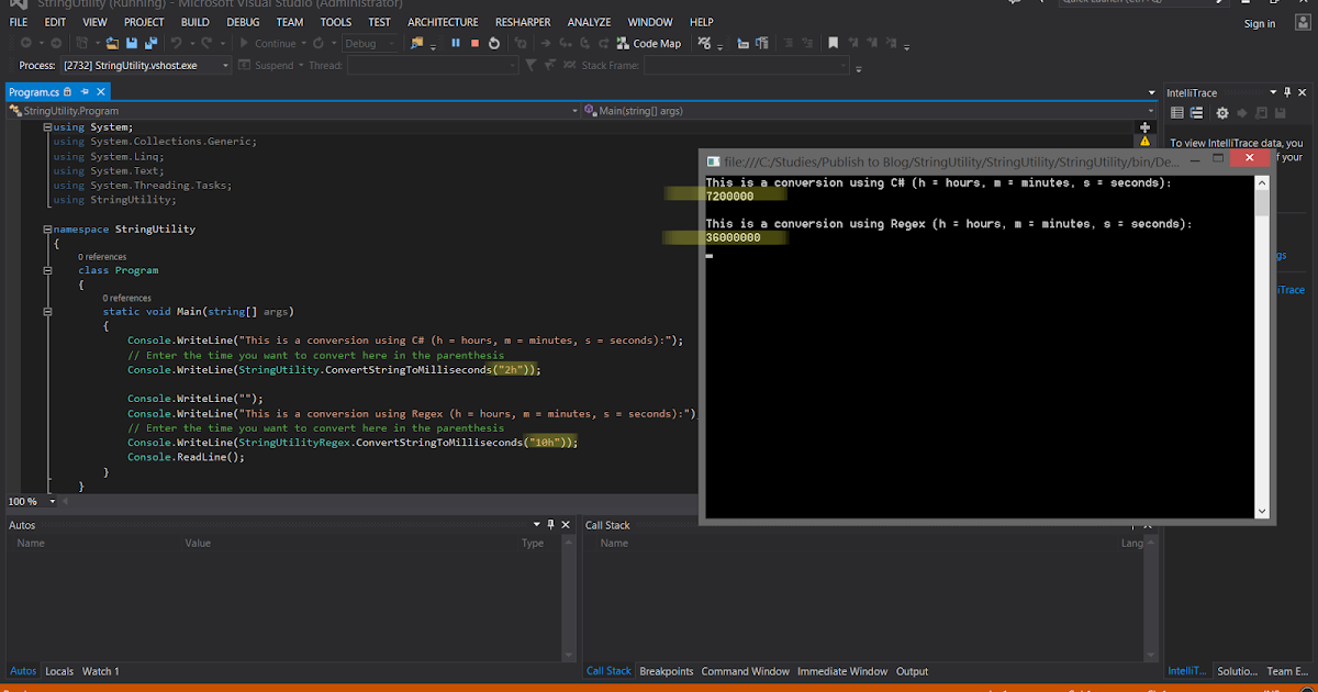 Code Project: String Utility Conversion ~ Crystal Tenn