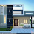 2 bedrooms 1400 sq. ft. modern home design