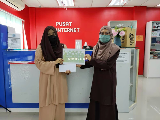 Menang Tempat Kedua Program Usahawan Digital Anjuran Pusat Internet Komuniti Durian Tawar