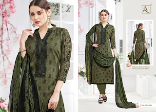 Alok Suits Amber Churidar salwar kameez