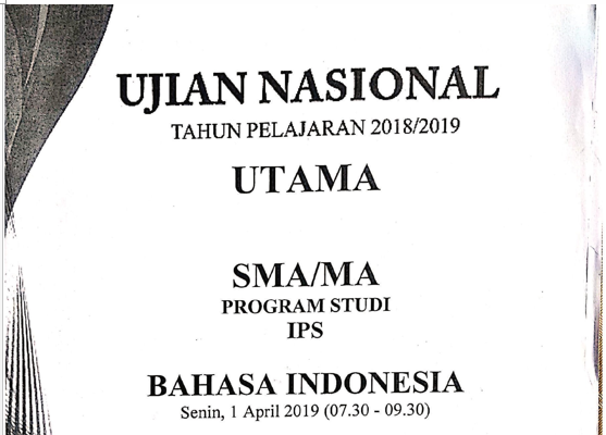 Pembahasan Soal Un Tahun 2019 Bahasa Indonesia Sma Nomor 1 Menentukan Ide Pokok Paragraf Zuhri Indonesia