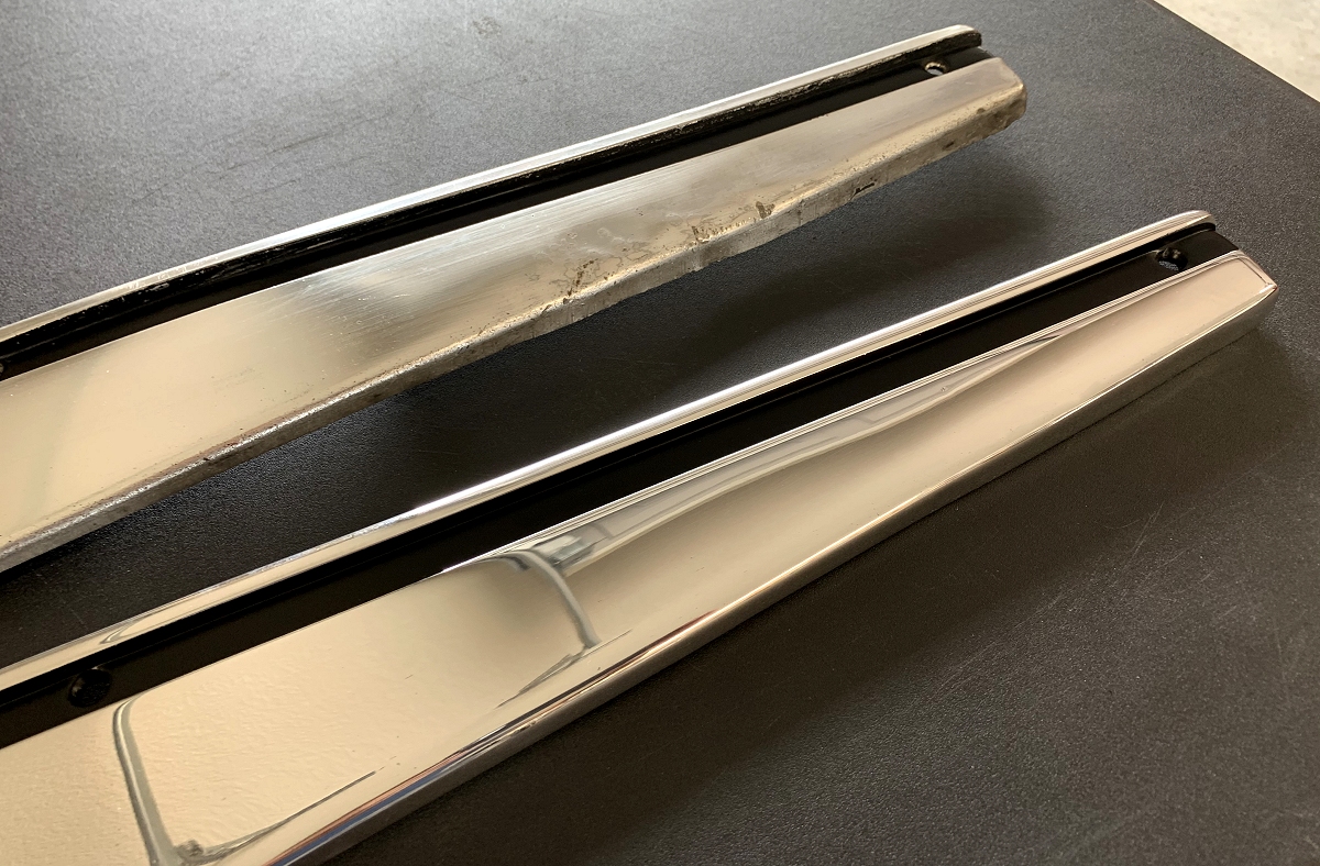 1976 Corvette Stingray Restore, Repair, Detail Polishing the Aluminum