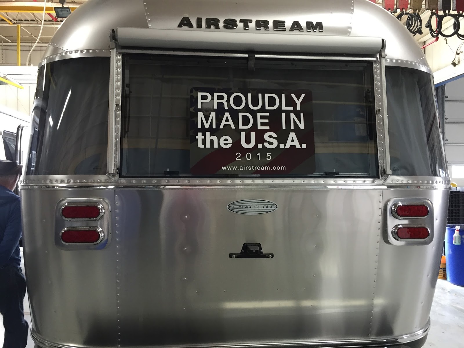 Cozy Rosie Airstream Terraport, Airstream Factory, Jackson Center