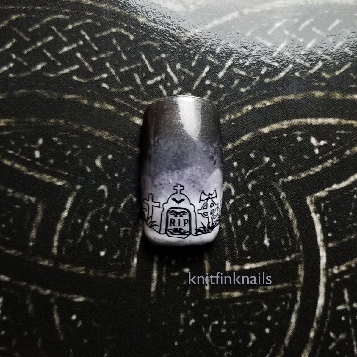 Knitfink Crafts Everything Halloween Nails 2019