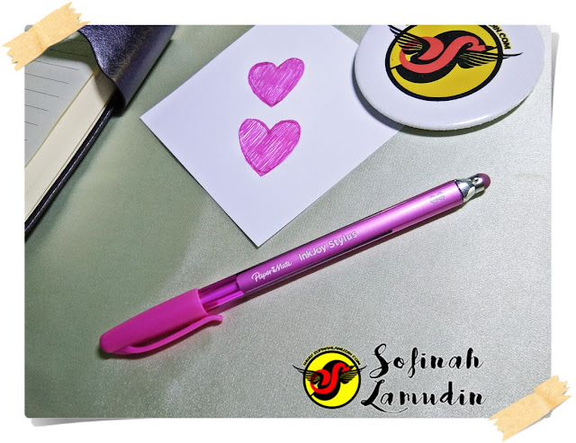 Koleksi Alat Tulis | Ball Pen Untuk Menulis Nota Atau Mencatat | Review dan Kelebihan Ball Point Pen Mengikut Jenama Alat Tulis Koleksi Alat Tulis | Ball Pen Untuk Menulis Nota Atau Mencatat | Review dan Kelebihan Ball Point Pen Mengikut Jenama Alat Tulis - Paper Mate Inkjoy Stylus