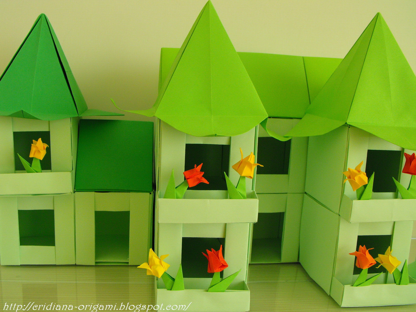 Origami village II