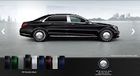 Màu ngoại thất Mercedes Maybach S560 4MATIC 2019 Mercedes Maybach S560 4MATIC 2019 màu Đen Obsidian 197