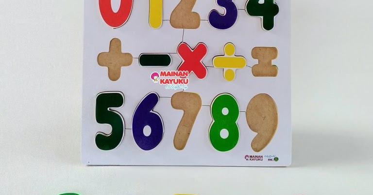 Mainan Puzzle Chunky Angka - SEBUTIK EDUTOYS